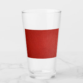 Red Leather Texture Glas