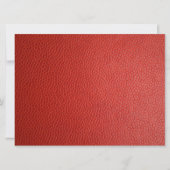Red Leather Texture Karte (Vorderseite)