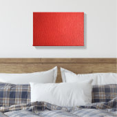 Red Leather Texture Leinwanddruck (Insitu (Schlafzimmer))