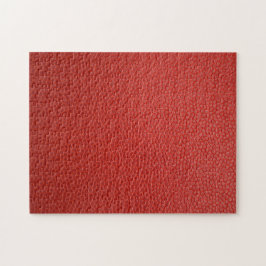 Red Leather Texture Puzzle