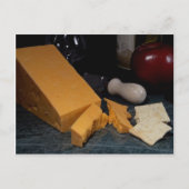Red Leicester Cheese Postkarte (Vorderseite)