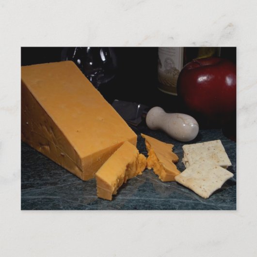 Red Leicester Cheese Postkarte (Vorderseite)