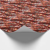 Red Leopard Camouflage Geschenkpapier (Ecke)