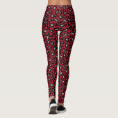 Red Leopard Leggings (Rückseite)
