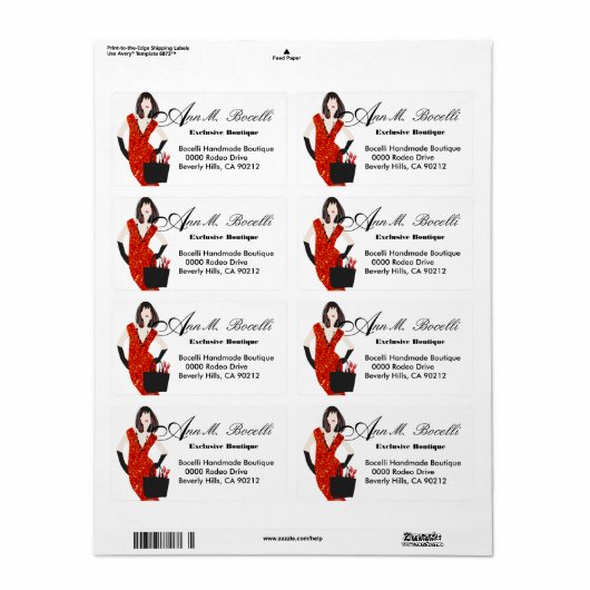 Red Leopard Print Mode (Vorne)