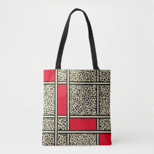 Red Leopard Tasche
