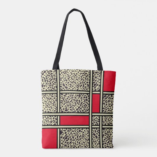 Red Leopard Tasche (Rückseite)