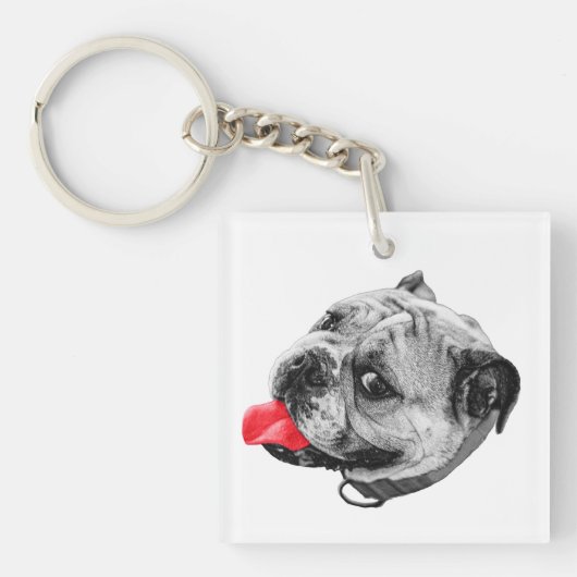 Red Lick Token Schlüsselanhänger (Vorderseite)