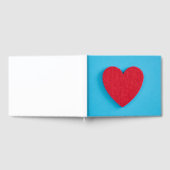 Red Liebe Heart Gästebuch (Voll)