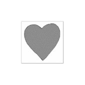 Red Liebe Heart Gummistempel (Prägung)