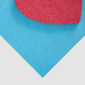 Red Liebe Heart Seidenpapier (Ausschnitt)