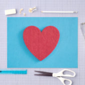 Red Liebe Heart Seidenpapier (Handwerk)