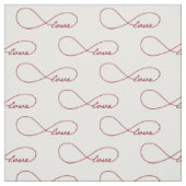 Red Liebe Unfinity Custom Fabric Stoff (Muster)