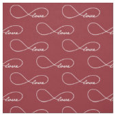 Red Liebe Unfinity Custom Fabric Stoff (Muster)