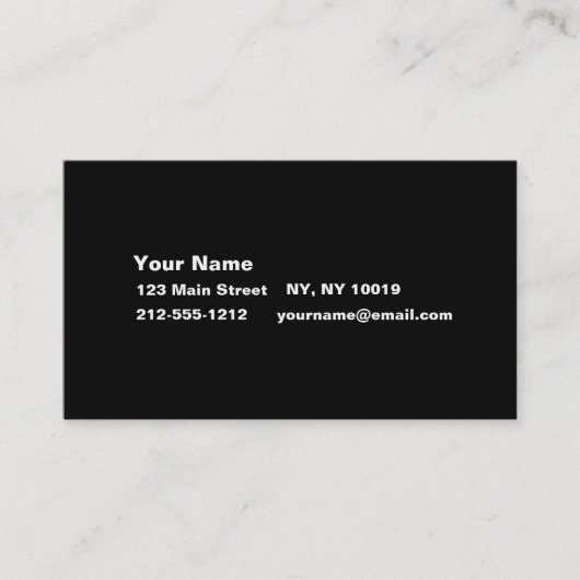 Red "Liebe" Visitenkarten Visitenkarte (Vorderseite)