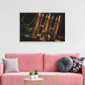 Red Light Jazz Leinwanddruck (Insitu (Wohnzimmer))