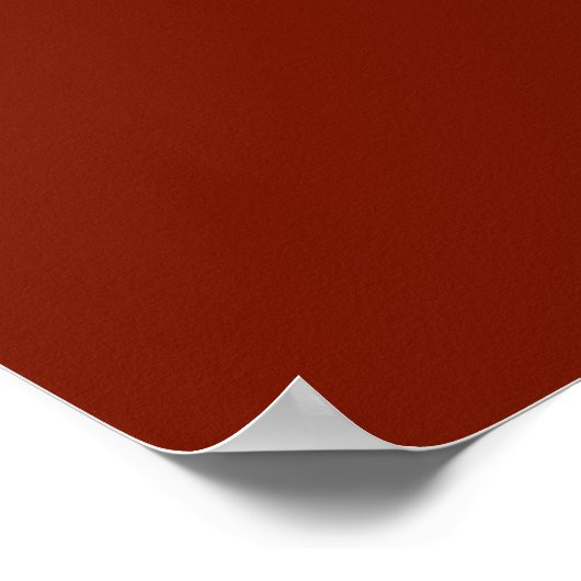 Red Lightning - Poster (Ecke)