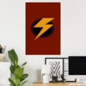 Red Lightning - Poster (Heimbüro)