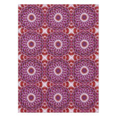 Red Lila Dahlia Tischdecke (Vorderseite)