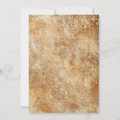 Red Lila Gold Floral 2019 Graduation Party Einladung (Rückseite)