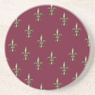 Red Lilie Getränkeuntersetzer