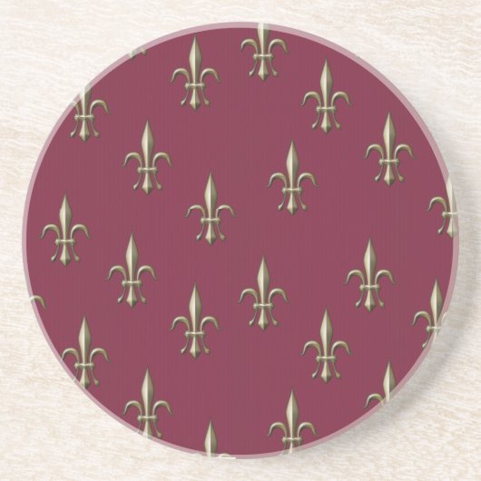 Red Lilie Getränkeuntersetzer (Vorne)