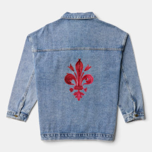 RED LILIE Heraldi Floral Jeansjacke
