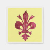 RED LILIE SERVIETTE (Vorderseite)