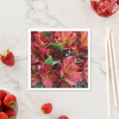 Red Lilies Paper Napkin Serviette (Beispiel)