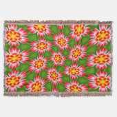 Red Lilies Pattern Decke (Vorderseite)