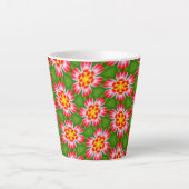 Red Lilies Pattern Milchtasse (Vorderseite)