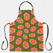 Red Lilies Pattern Schürze (Vorderseite)