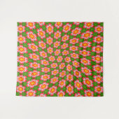 Red Lilies Pattern Wandteppich (Vorderseite (Horizontal))