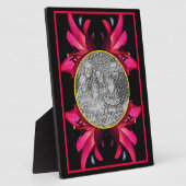 Red Lily Blume erstellen Sie Ihr eigenes Foto Fotoplatte (Seite)