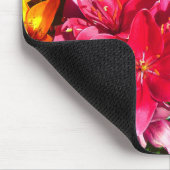 Red Lily Blume Mousepad (Ecke)