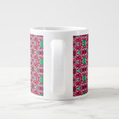 Red Lily Cup Jumbo-Tasse (Rückseite)