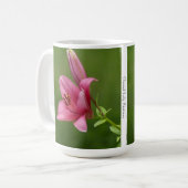 Red Lily Mug Kaffeetasse (Vorderseite Links)