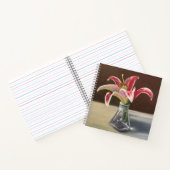 Red Lily Notebook Notizblock (Innenseite)