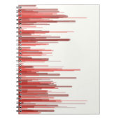 Red Line-Notebook Notizblock (Vorderseite)