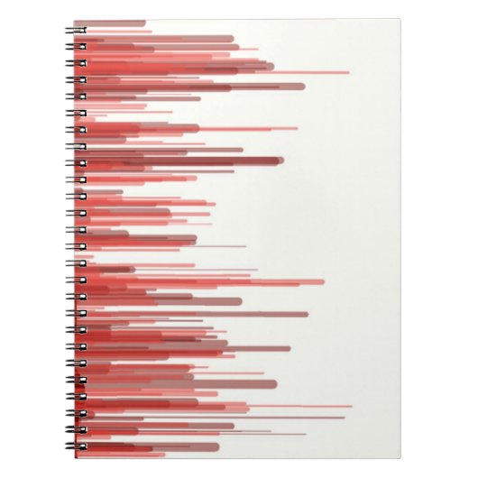Red Line-Notebook Notizblock (Vorderseite)