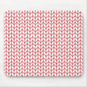 RED LINE STRICK Mouse Pad Mousepad (Vorne)
