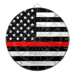 Red Line Us Flag Dartscheibe