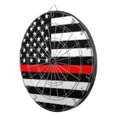 Red Line Us Flag Dartscheibe (Vorderseite rechts)