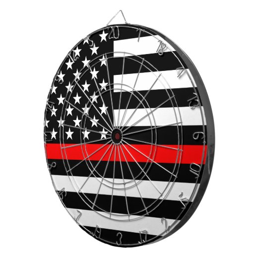 Red Line Us Flag Dartscheibe (Vorderseite rechts)