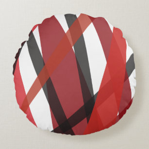 Red Lines CIRCLE of LIFE Throw Kissen