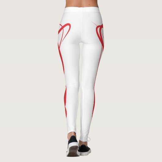 Red Lines Leggings (Rückseite)