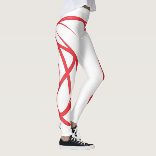 Red Lines Leggings (Rechts)