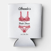 Red Lingerie Brautparty Dosenkühler (Vorderseite)