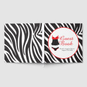 Red Lingerie Party Gästebuch (Voll)