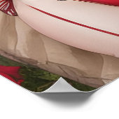 Red Lingerie Poster (Ecke)